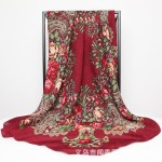 Cotton Turban Supplier - Large Square Scarf Warm