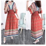 Bohemia Dress Manufacturer - Wholesale Long Retro Style