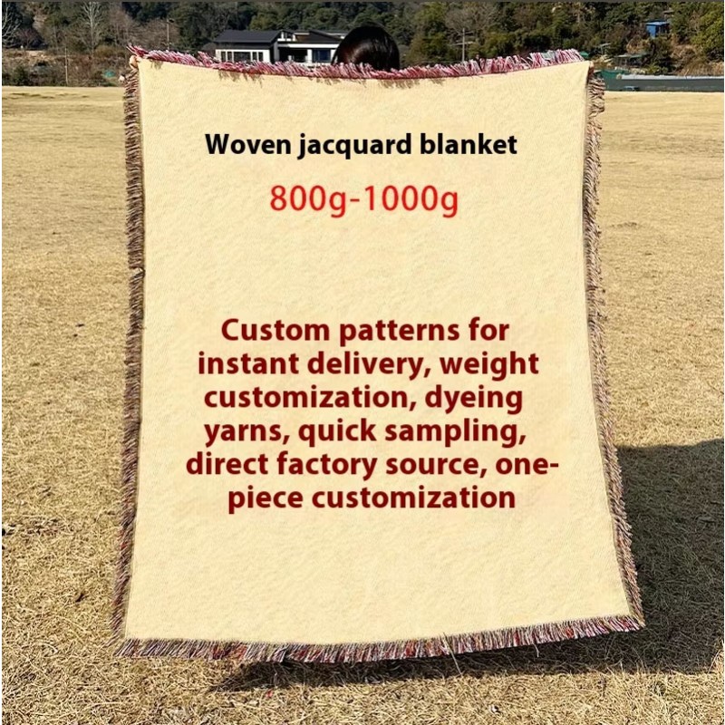 Woven Blanket Factory - Fast Ship Low MOQ Custom