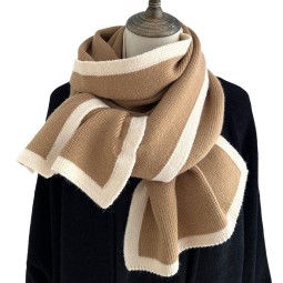 Knitted Scarf Manufacturer - High Quality Soft Jacquard