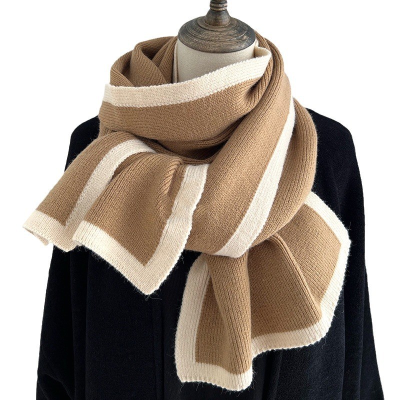 Knitted Scarf Manufacturer - High Quality Soft Jacquard