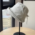 Fisherman Hat Factory - Korean-Style Plaid Summer