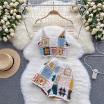 Knitted Blouse Factory - Ethnic Style Hand-Crocheted Vest