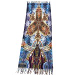 Digital Scarf Supplier - Custom Double Side Long Tassels