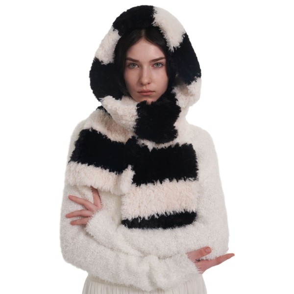 Winter Scarf Supplier - Soft Fashion Striped Thicken