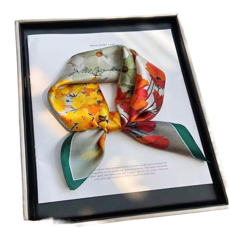 Silk Scarf Manufacturer - Women's Autumn Bib Hair