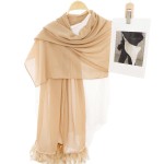 Chiffon Scarf Factory - Hot New Solid Color Thin