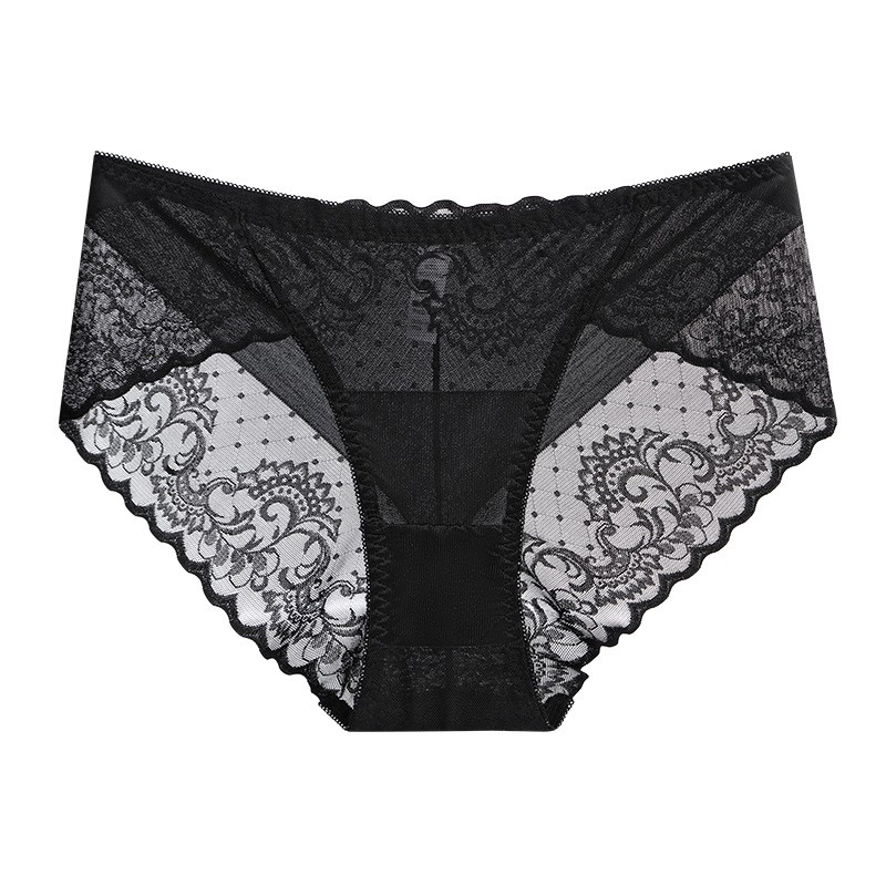 Women's Panties Factory - Lace Low-rise Seamless