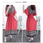 Bohemia Dress Manufacturer - Wholesale Long Retro Style