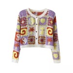 Crocheted Cardigan Supplier - New Fashion Hand Hollow