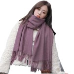 Cashmere Scarf Factory - Solid Color Fashion All-Match
