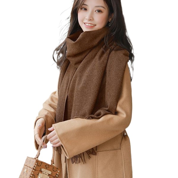 Cashmere Scarf Factory - Solid Color Fashion All-Match