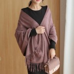 Tassel Shawl Factory - Women Fashion Thickened Warm