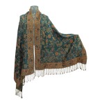 Jacquard Scarf Supplier - Luxury Floral Pattern Lightweight