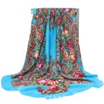 Cotton Turban Supplier - Large Square Scarf Warm