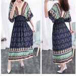 Bohemia Dress Manufacturer - Wholesale Long Retro Style