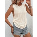 Knitted Top Manufacturer - Custom Women's Summer Sleeveless