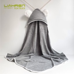 High Quality Organic Bamboo Baby Bath Towels 90*90cm Babies Towel With Hood Extra Soft Thick Newborn Hooded Baby Towels