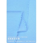 65% Organic Cotton33%Polyester2%Spandex Twill Fabric 180GSM Soft Organic Cotton Double Line Look Stretch Twill Fabric for Pants