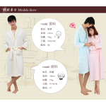 High Quality Original Design Star Hotel Unisex 100% Bamboo Terry Bathrobe Luxury Bathrobe Breathe Freely Bathrobe