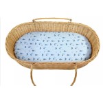 High Quality Customized Bamboo Cotton Muslin Crib Sheet 70%Bamboo 30%Cotton Cartoon Muslin Baby Bed Fabric Cot Crib Sheet