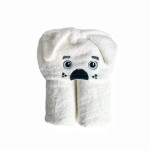 Small Amount in Stock Supply 50% off Special Offer Price Soft Bamboo Bath Towel Dog Design for Infant Bamboo Hooded Towels