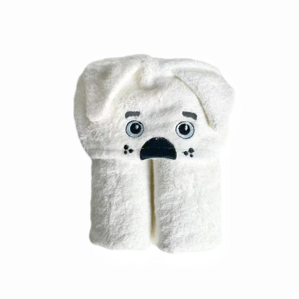 Small Amount in Stock Supply 50% off Special Offer Price Soft Bamboo Bath Towel Dog Design for Infant Bamboo Hooded Towels