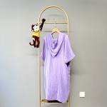 Liahren Bamboo Muslin Hooded Poncho for Men Women  Ultra Soft  Lightweight Quick Dry Adult Beach/Pool/Surf Poncho Towel Cover-up