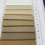 79.5% Organic Cotton 19% Polyester 1.5% Spandex 190gsm Stretch Twill  Soft Sustainable Fabric for Jackets & Workwear