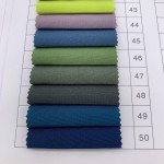 90% Recycled Polyester 10% Spandex 130gsm 4-Way Stretch Woven Plain Fast Dry Fabric for Activewear & Gym Wear