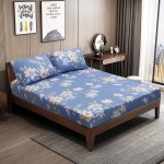 Customized Reactive Printing 100%Bamboo Crib Fitted Sheet Bed Fabric Crib Sheet Cover Bamboo Fitted Crib Sheets