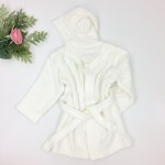 High Quality Custom Bathrobe Good Feeling Organic Bamboo Baby Bath Robe Wholesales Bamboo Kids Bathrobs