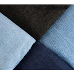 80%cotton 20%Polyester 440gsm/13oz 175cm Thick Sand-washed Cotton Twill Denim Fabric for Winter Jeans Coat and Pants