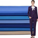 32% Organic Cotton 65% Polyester 3% Spandex 160gsm Stretch Twill Professional Workwear Fabric