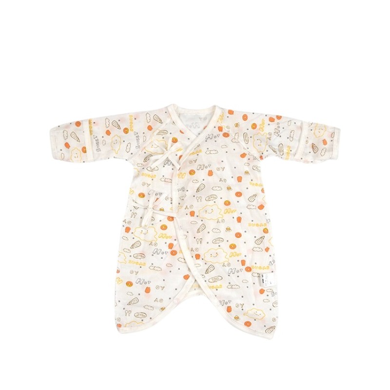 Eco-friendly New Born Baby Clothes Breathable  Baby Unisex-Baby Newborn Kimono Bodysuit