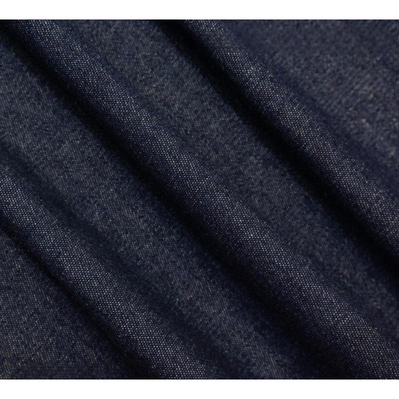 83%cotton17%Polyester 195gsm/5.7oz 180cm Plain No Stretch Ultra Soft Denim Fabric for Spring Summer Shirts