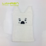Hot Selling Baby Bath Products Protect Sensitive Baby Skin Bath Mitten Bamboo Fiber Baby Bath Mitts