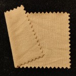 Stock 94%Organic Bamboo 6%Spandex 260GSM Bamboo Fabric 2x2 Super Soft Fine Rib Knit Fabric for Tshirt and Loungewear