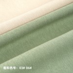 Stock 88% Organic Cotton 12%Recycle Polyester French Terry 400gsm Soft Warm Thick Sweatershirt Fabric Wholesale