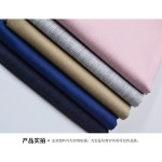 65% Organic Cotton30%Polyester5%Spandex 265GSM Thick Cotton Bamboo Slub Like Denim Look Fabric Stretch Twill Fabric for Pants