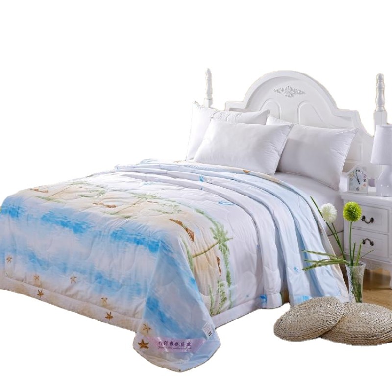 Super Soft Bamboo Summer Quilt Bamboo Fiber Filled Comforter/Quilt/ Duvet