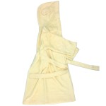 Premium Organic Bamboo Bath Robe for Kids Soft Toddler Robe with Animal Hood for Boys and Girls