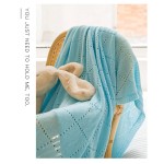 100% Organic Bamboo Soft Home Sofa Throw Bed Blankets Baby Knitted Blanket