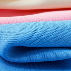 Best Selling  71% Organic Cotton29% Recycle Polyester 300gsm Interlock Thick Soft Tight Hoodies Sweatshirt Pants Suit Fabric