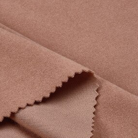 Merino Mixed Bamboo Cotton Acrylic Spandex Fabric 280gsm Warm Interlock Fleece Fabric Long Sleeved Knitted Sweater Fabrics