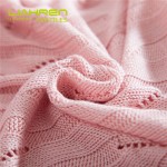 Super Soft 100% Bamboo Blanket Knitted Baby Blanket High Quality Bamboo Knit Throw Blanket