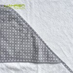 Organic Bamboo Bath Hooded Towel Soft Large Thick 500GSM 90x90CM Bamboo Hooded Towel for Infant New Born Baby Kids