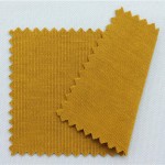 Best Selling 270gsm Interlock Thick Fabric 90% Organic Cotton 10% Nylon Long Sleeve for Girls Breathable Fashion Trousers