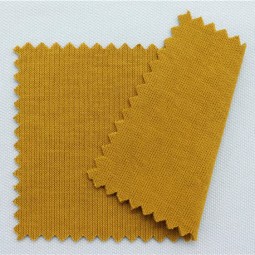 Best Selling 270gsm Interlock Thick Fabric 90% Organic Cotton 10% Nylon Long Sleeve for Girls Breathable Fashion Trousers