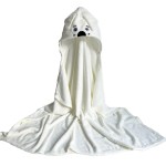 Small Amount in Stock Supply 50% off Special Offer Price Soft Bamboo Bath Towel Dog Design for Infant Bamboo Hooded Towels